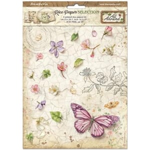 Stamperia - All Around A4 Rice Paper Selection