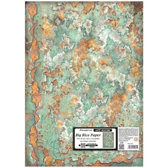 Stamperia - Art Stories 50x70cm Big Rice Paper Patina Patter