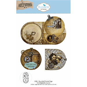 Elizabeth Craft - Beautifully Worn Die Rounded Pocket Page