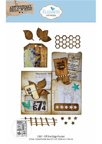 Elizabeth Craft - Beautifully Worn Die Off the Edge Pocket