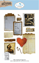 Elizabeth Craft - Beautifully Worn Die Notebook Fragments