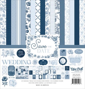Echo Park - Save The Date 12x12 Inch Collection Kit
