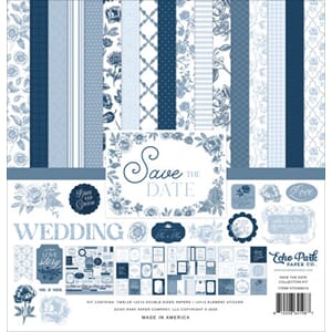 Echo Park - Save The Date 12x12 Inch Collection Kit
