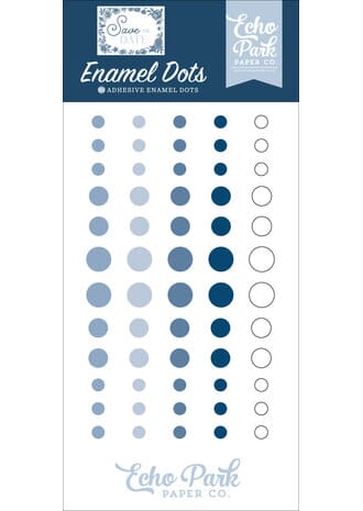 Echo Park - Save The Date Enamel Dots