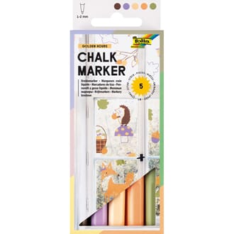 Folia - Golden hours Chalkmarker Krittusj, 5 stk