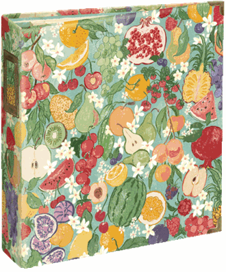 Graphic 45 - Slice of Life Fruit & Floral Binder Album