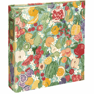 Graphic 45 - Slice of Life Fruit & Floral Binder Album