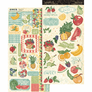 Graphic 45 - Slice of Life Sticker Set