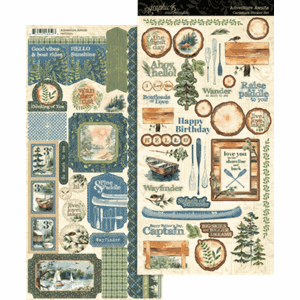 Graphic 45 - Adventure Awaits Sticker Set