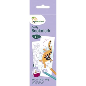 Graffy - Katter Fargelegging Bokmerke