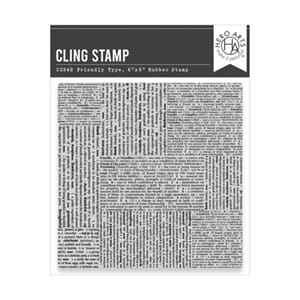 Hero Arts - You've Got a Friend Cling Stamp Friendly Type