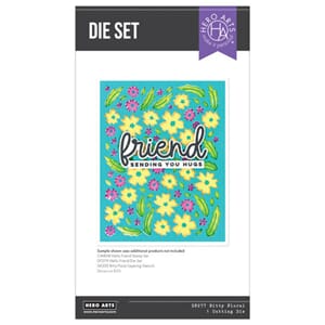 Hero Arts - You've Got a Friend Die Bitty Floral