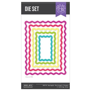 Hero Arts - You've Got a Friend Die Squiggly Rectangle Frame