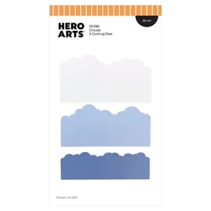 Hero Arts - Don't Stop Believing Die Set Clouds