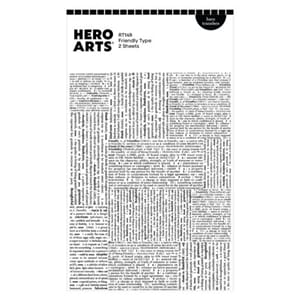 Hero Arts - Friendly Type Hero Transfers