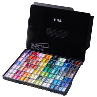 HIMI Semi - Twin Cup Gouache Sett, 112 farger