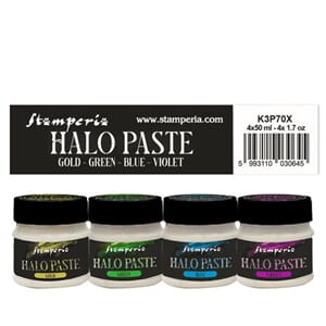 Stamperia - Songs of the Sea Halo Paste Assortiment, 4x50ml