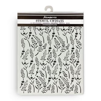 Stamperia - Lavender Thick Stencil 20x25cm Pattern
