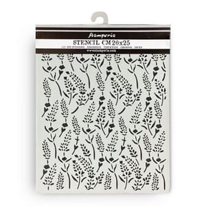 Stamperia - Lavender Thick Stencil 20x25cm Pattern