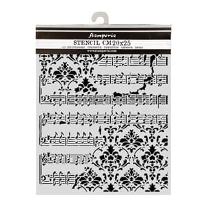 Stamperia - Symphony Thick Stencils 20x25cm Ccore and Frize