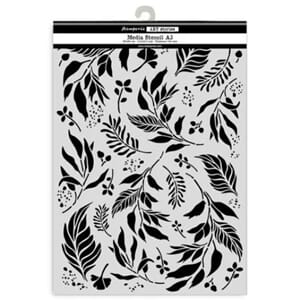 Stamperia - Art Stories A3 Big Stencil Leaves