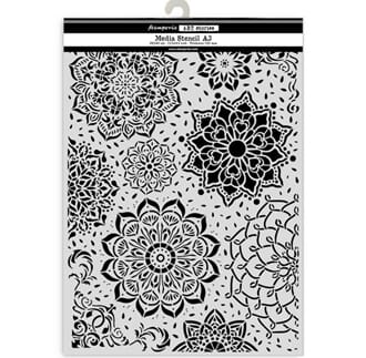 Stamperia - Art Stories A3 Big Stencil Mandala