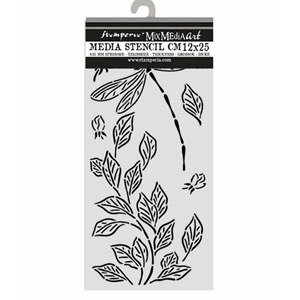 Stamperia - Wonderland Thick Stencils 12x25cm Dragonfly