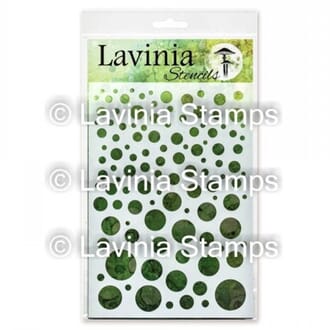 Lavinia Stamps - White Orbs 6x8 Stencils