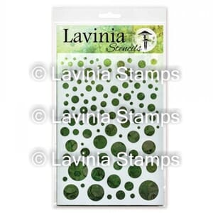 Lavinia Stamps - White Orbs 6x8 Stencils