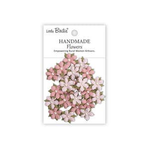Little Birdie - Elira Pink Passion Paper Flowers