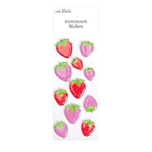 Little Birdie - Handmade Resin Stickers Strawberry Field