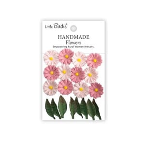 Little Birdie - Cyra Pink Passion Paper Flowers
