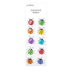 Little Birdie - Handmade Resin Stickers Meadow Bugs