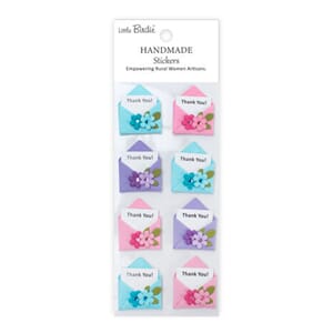 Little Birdie - Handmade Stickers Thank You Note