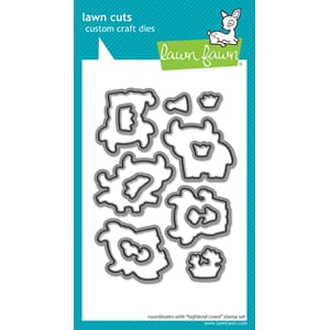 Lawn Fawn - Highland Cows! Lawn Cuts Dies