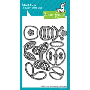 Lawn Fawn - Build-A-Critter Bug Costumes Stand-Alone Die