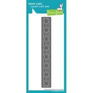 Lawn Fawn - Folksy Petal Border Stand-Alone Die