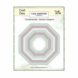 Lisa Horton - Fundamentals Die Set Nested Octagon