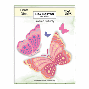 Lisa Horton - Craft Dies Layered Butterfly
