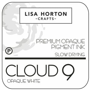 Lisa Horton - White Cloud 9 Opaque Pigment Ink Pad