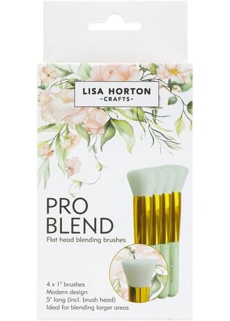 Lisa Horton - Pro Blend Blending Brushes, 4 stk