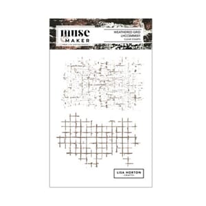 Lisa Horton - Muse & Maker A6 Clear Stamp Set Weather Grid