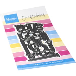 Marianne Design - Craftables Punch Die XL Nuts & Bolts