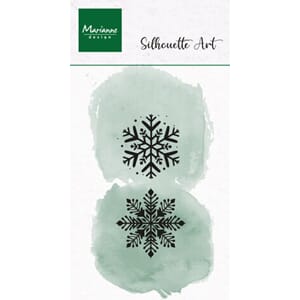 Marianne - Clear Stamps Silhouette Art Ice Crystals