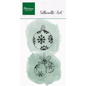 Marianne - Clear Stamps Silhouette Art Ornaments