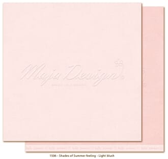 Maja Design: Light blush - Summer Feeling shades Mono
