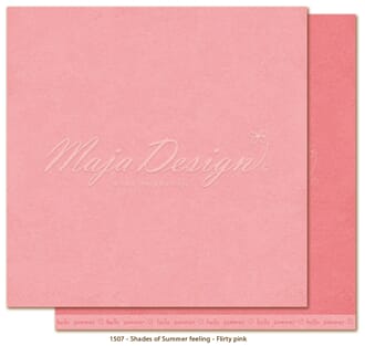Maja Design: Flirty pink - Summer Feeling shades Mono