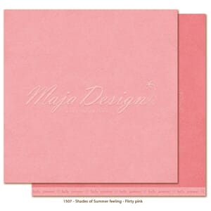 Maja Design: Flirty pink - Summer Feeling shades Mono