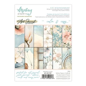 Mintay - Art Journal Paper Pad 6x8 Inch Calm & Cozy