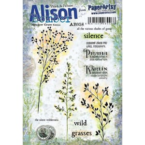 PaperArtsy - Alison Bomber Meadow Grass Edition